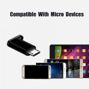 Type C To Micro USB Adapter For Samsung USBC Phone Converters Type-C Female To Micro USB Male Fast Charging Data Transmissiom