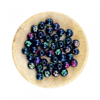 100pcs Letter Beads DIY Accessories for Child Alphabet Bead Handmade Material Acrylic Digital English Alphabet Beads 36 colors