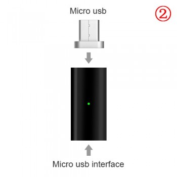 GARAS Magnetic Micro USB Mobile Phone Adapter For Android Micro Devices Charger And Data Magnet Adapter For Samsung/Xiaomi/huawe