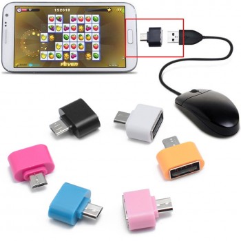 Factory price Hot Selling Micro USB To USB OTG Mini Adapter Converter For Android SmartPhone Free Shipping Suppion
