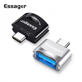Essager USB Type C OTG Adapter For Samsung Note 9 One Plus 6t 5 Xiaomi mi 8 USBC Connector USB C Type-C To USB 3.0 OTG Converter