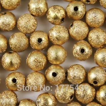Mixed Silver Gold Rainbow Stardust Acrylic Round Ball Spacer Beads Charms Findings 4 6 8 10 12 20mm For Jewelry Making Craft DIY