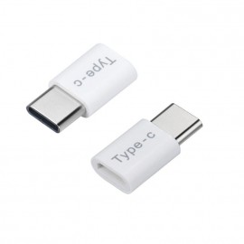 2PC USB-C Type-C To Micro USB Data Charging Adapter For Android Phone MOSUNX Futural Digital  Hot Selling Drop Shipping F35
