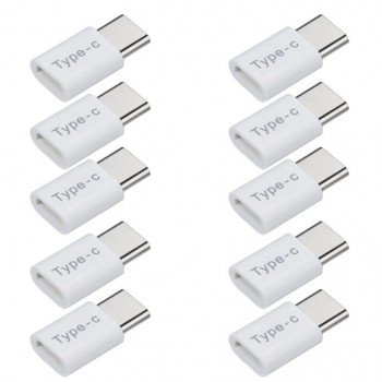 2PC USB-C Type-C To Micro USB Data Charging Adapter For Android Phone MOSUNX Futural Digital  Hot Selling Drop Shipping F35
