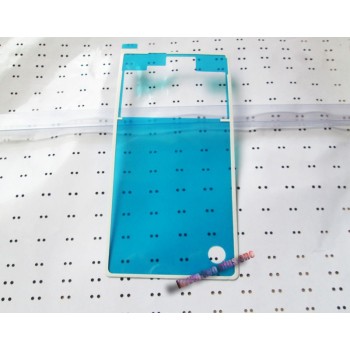 BLINGIRD 2PCS Waterproof Adhesive Glue Tape Sticker For Sony Xperia Z L36h C6602 C6603 back housing case battery door cover.