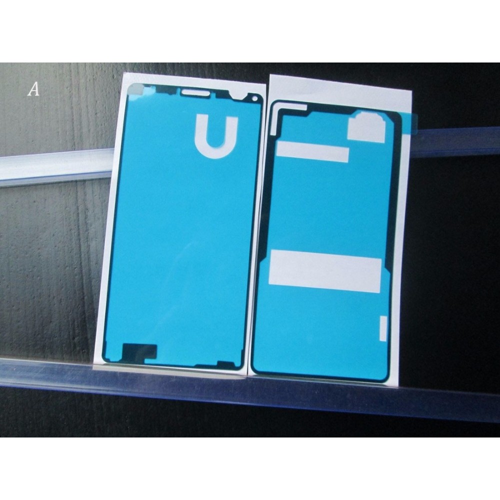 BLINGIRD Front+Back Adhesive Glue Tape Sticker For Sony Xperia Z3 Compact Mini D5803 D5833 LCD Housing Frame Back Battery Cover
