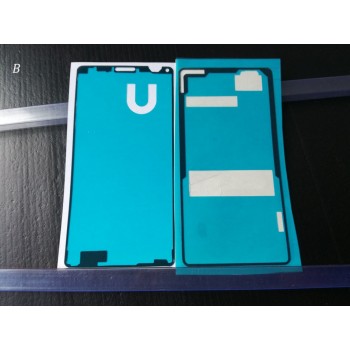 BLINGIRD Front+Back Adhesive Glue Tape Sticker For Sony Xperia Z3 Compact Mini D5803 D5833 LCD Housing Frame Back Battery Cover