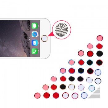 1 pc For iPhone Home Button Sticker For iPhone 5s 6 6s Plus 6Plus 6s Plus Fingerprint Identification Unlock Key Stickers
