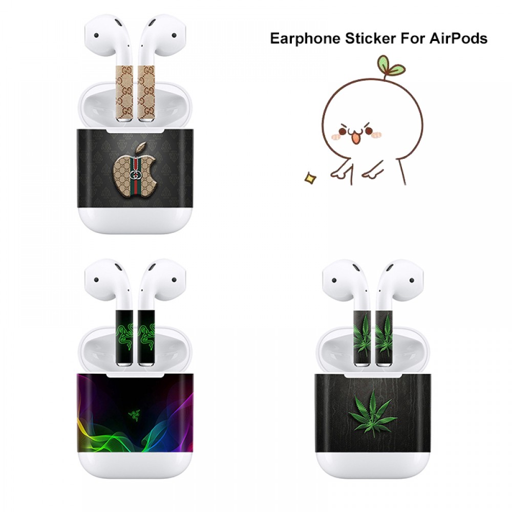 Luxury Beautiful Decals For Apple AirPods Skins Stickers With High Quality
