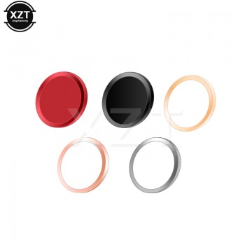 Hot Aluminum Touch ID Home Button Sticker For iPhone 8 7 7 6 6s Plus 5s Support Fingerprint Identification Unlock Touch Key