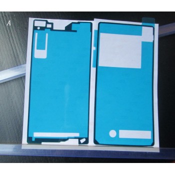 BLINGIRD Front+Back Waterproof Adhesive Glue Tape Sticker For Sony Xperia Z2 D6503 D6543 LCD Housing Frame Back Battery Cover