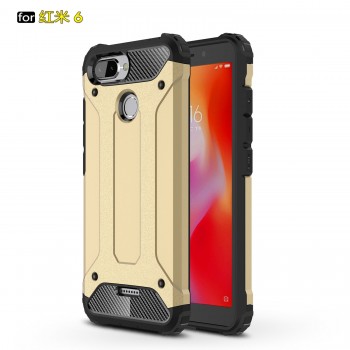 Xiaomi Redmi 6 Case xiomi redmi 6 Cover Shockproof Armor Rubber Silicone Hard Back Case For Xiaomi Redmi 6 Protective Case 5.45