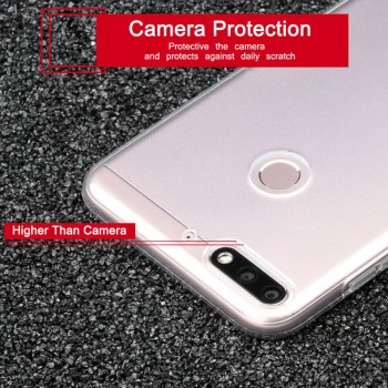 Soft Case Huawei Honor 7A Pro Case Luxury Huawei Honor 7A Transparent Silicone Cover For Huawei Honor 7 A Pro Phone Cases Cover