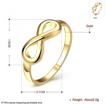 Modyle Gold/Silver Color Infinity Ring Eternity Ring Charms Best Friend Gift Endless Love Symbol Fashion Rings For Women