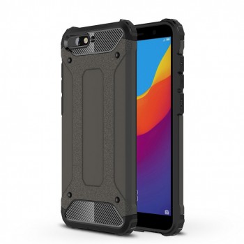 Shockproof cases For Huawei Y6 2018 case Dual Layer Hybrid Armor Hard Back Case For Huawei Y6 Prime 2018 cover Funda