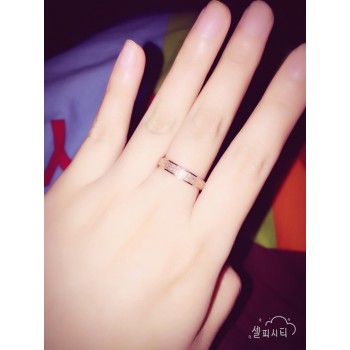 LBS 4mm Rose Gold Brush Finish Titanium Stainless Steel Ring Engagement Wedding Charm Rings Men Women Couples Tail Ring