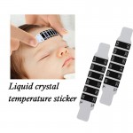 LCD Thermometer Strip ABS Reusable Flexible Head Fever Forehead Thermometer Color Change Home Test Temperature