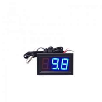 12V Digital Thermometer With Temp Probe Monitoring Meter multi-usage  -50~110C Detector 35% off