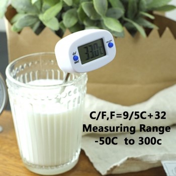 Rotatable Digital Food Thermometer BBQ Meat Chocolate Oven Milk Water Oil Cooking Kitchen Thermometer Electronic Probe