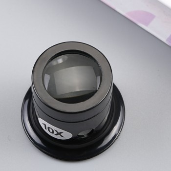 1Pc Portable 5X/10X Monocular Magnifying Glass Loupe Lens Jeweler Watch Magnifier Tool Eye Magnifier Len Repair Kit Tool