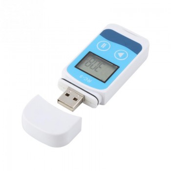 RC-5 Temperature Data Logger Mini Recorder LCD Display 32000 Points Internal Sensor Digital Temperature Sensor Temp Monitor NEW