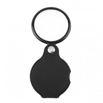 Mini Pocket 8X 50mm 5X 50mm Folding Jewelry Magnifier Magnifying Eye Glass Loupe Lens
