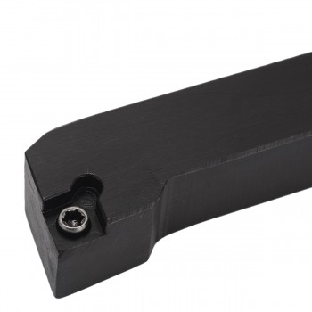 1pc SCLCR1212H06 Lathe Turning Tool Holder + 10pcs CCMT060204-HM VP15TF Carbide Insert with T8 Wrench