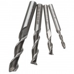 1pc Extra Long 2 Flute HSS AL End Mill CNC Milling Cutter Bit  4/6/8/10mm For Woodworking Tools