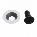 1pc Durable Round Carbide Insert 16mm 16x3-30 Degree Carbide Inserts Cutter Finisher Wood Turning Lathe Tool Mayitr