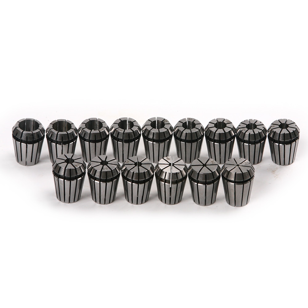Wholesale! 15Pcs ER25 Collet Tool Precision Spring Collet Set from 2mm to 16mm CNC Collet Chuck For Milling Lathe Tools