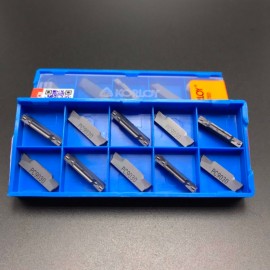 KORLOY 10pcs MGMN300 M PC9030 Grooving Carbide inserts turning tool lathe cutter tool cnc tool