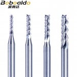 3.175mm SHK Carbide PCB Engraving Tools Carbide End Milling Cutter CNC Cutting Drill Hole Endmill Circuit Boards