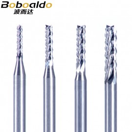 3.175mm SHK Carbide PCB Engraving Tools Carbide End Milling Cutter CNC Cutting Drill Hole Endmill Circuit Boards