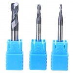 1pc Tungsten Coating End Mill 2 Flute 2/3/4/6mm Milling Cutter CNC Engraving Tool Set Mayitr