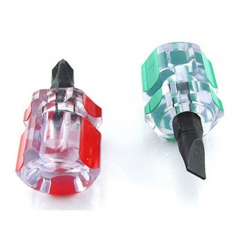 QUK Screwdriver Kit Mini Small Portable Radish Head Screw Driver Transparent Handle Repair Hand Tools Precision Screwdriver Set