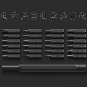 Original Xiaomi Mijia Wiha Daily Use Screwdrive Kit 24 Precision Magnetic Bits AL Box Screw Driver xiaomi smart home Set 2018
