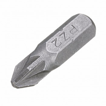 10pcs 1/4 6.35mm PZ2 Hex Pozi Screwdriver Bits 25mm Sliver Hex Magnetic Power Tools Kit Set