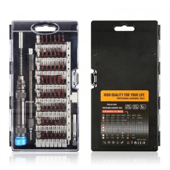 60 in 1 Chrome Vanadium Precision Screwdriver Tool Kit Magnetic Screwdriver Set for Phone Tablet Compact Repair Maintenance Tool