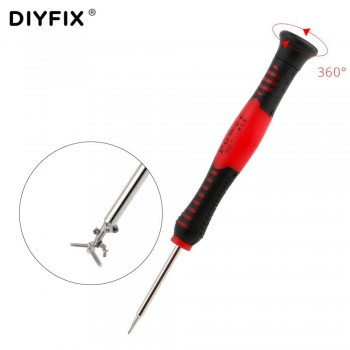 DIYFIX 0.8 Pentalobe Screwdriver for Apple iPhone X 8 8Plus 7 7Plus 6s 6 6Plus 5s 5c 5 SE Bottom Star Screws Open Tool