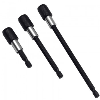 60mm 100mm 150mm 1/4 Inch Hex Shank Quick Release Screwdriver Bit Holder Extension Bar