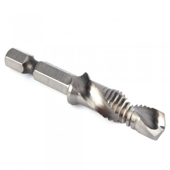 1pcs Metric Screw Taps Dril Bits 1/4 Hex Shank M3 M4 M5 M6 M8 M10 Thread Tap Spiral Screw Dril Bit Woodworking Tools