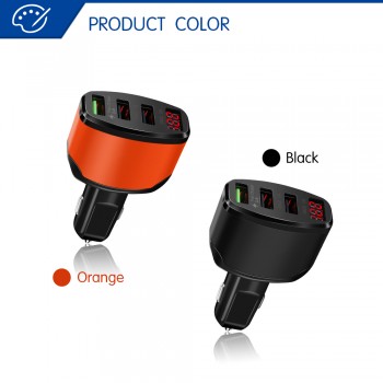 Powstro Car Charger 4.2A 3 Port USB Fast Quick Car Charge Universal For Phone iPad PSP eBook GPS USB Adapte Charge