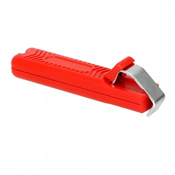 DIYWORK Wire Stripper Knife Mini Electrician Knife Cable Stripping Knife PVC Cable Plastic Handle 8-28mm Adjustable