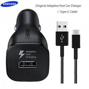 Original Car Charger Samsung Galaxy S8 S9 S 9 Plus Fast Charger 1.2M USB Type-C Adaptive Travel Charging 9V1.67A amp; 5V2A Note 8 9