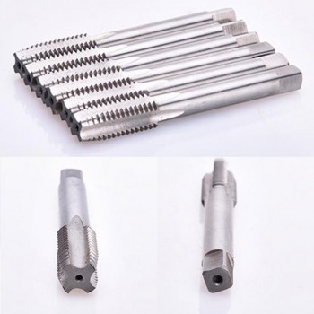 M1 M2 M2.5 M4 Industrial HSS Metric Taper Plug Tap Right Hand Thread Drill Bits Tool