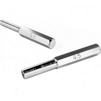 2 PCS New 3.8mm + 4.5mm Security Screwdriver Tool Bit Gamebit for Nintendo NES N64 Gameboy VHG03  P50
