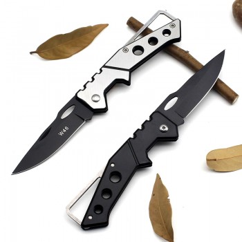 Mini Portable Knife Fold Camping Tactical Folding Pocket Ring Outdoor Tools Hunting Edc Stainless Key 2017 Survival Real Rushed