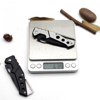 Mini Portable Knife Fold Camping Tactical Folding Pocket Ring Outdoor Tools Hunting Edc Stainless Key 2017 Survival Real Rushed