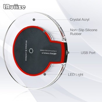 Qi Wireless Charger Universal Android and Letv type-c for iPhone+Receiver Adapter Charging Induction for Samsung Huawei Xiaomi