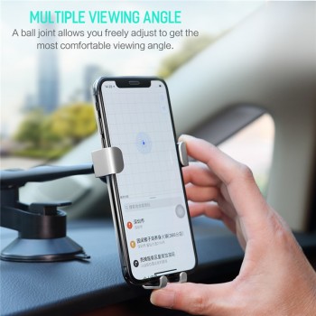 ROCK QI Car Wireless Charger Gravity Holder 10W Max for iPhone XS Max 8 X Samsung Galaxy S8 S9 Phone Stand Dashboard